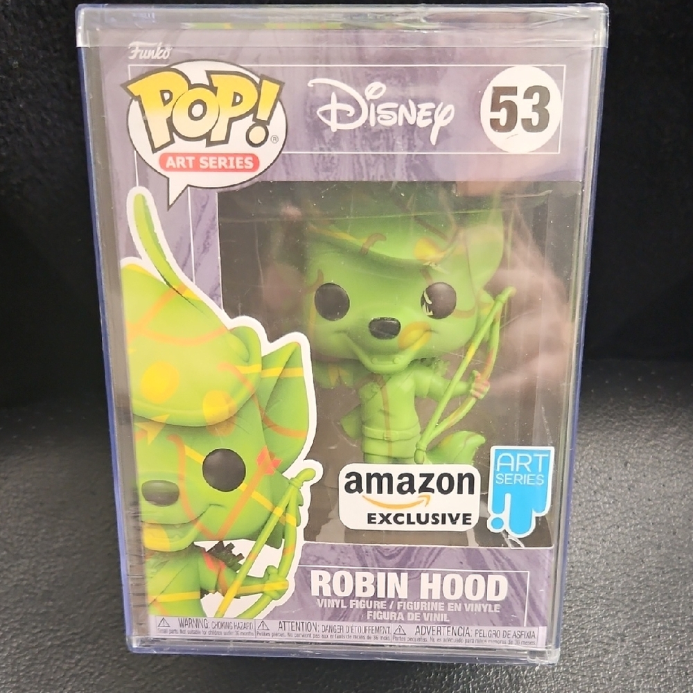 Funko Pop Art Series Disney Robin Hood Green Vinyl Figure
